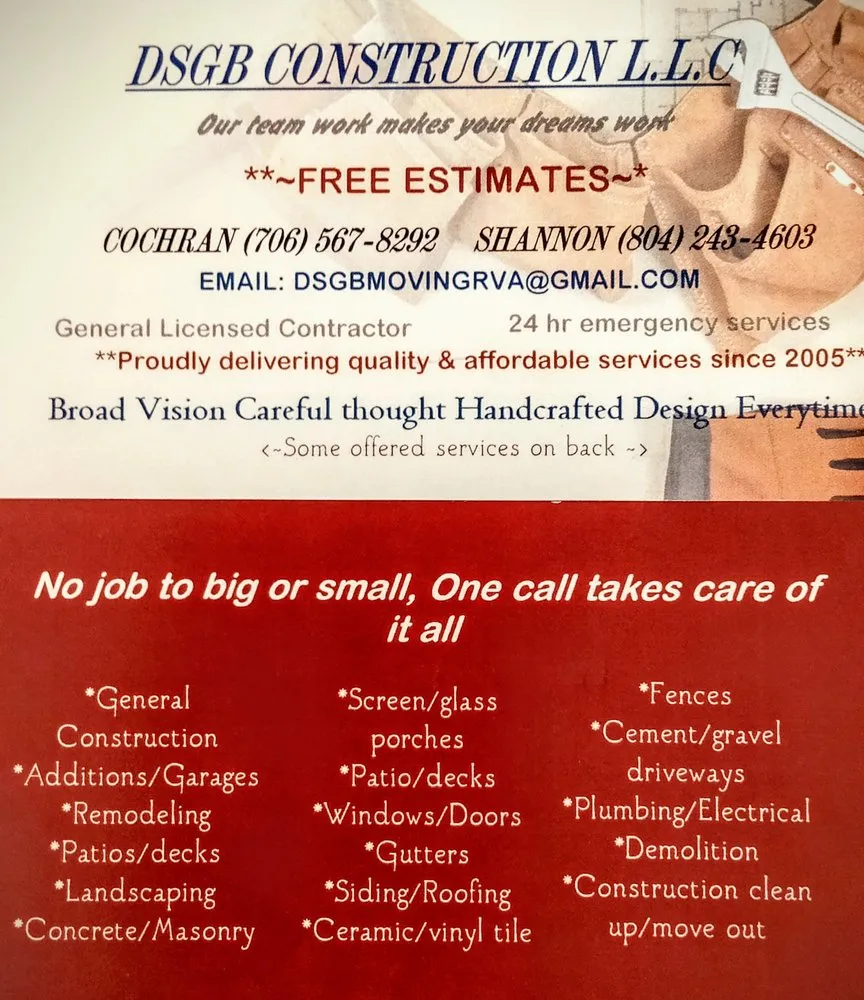 Trusted lawn care service in Chesterfield, VA by DSGB Construction