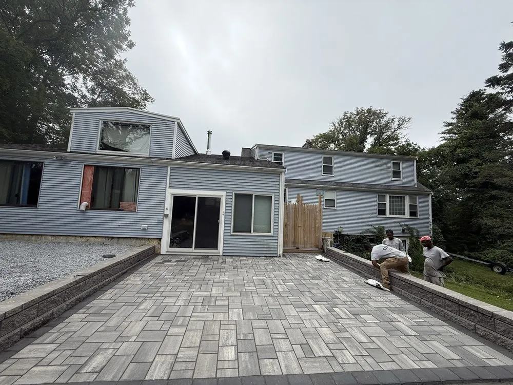 Custom landscape design for homes in Marshfield, MA by DSJ Landscaping and Hardscaping