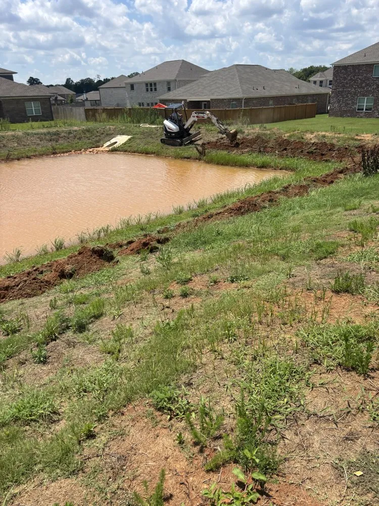 Custom landscape installation in New Market, AL - DSN Solutions