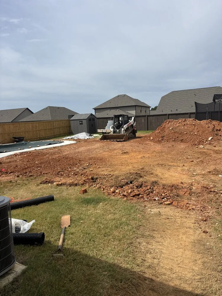 Custom garden landscaping for residential properties across New Market, AL - DSN Solutions