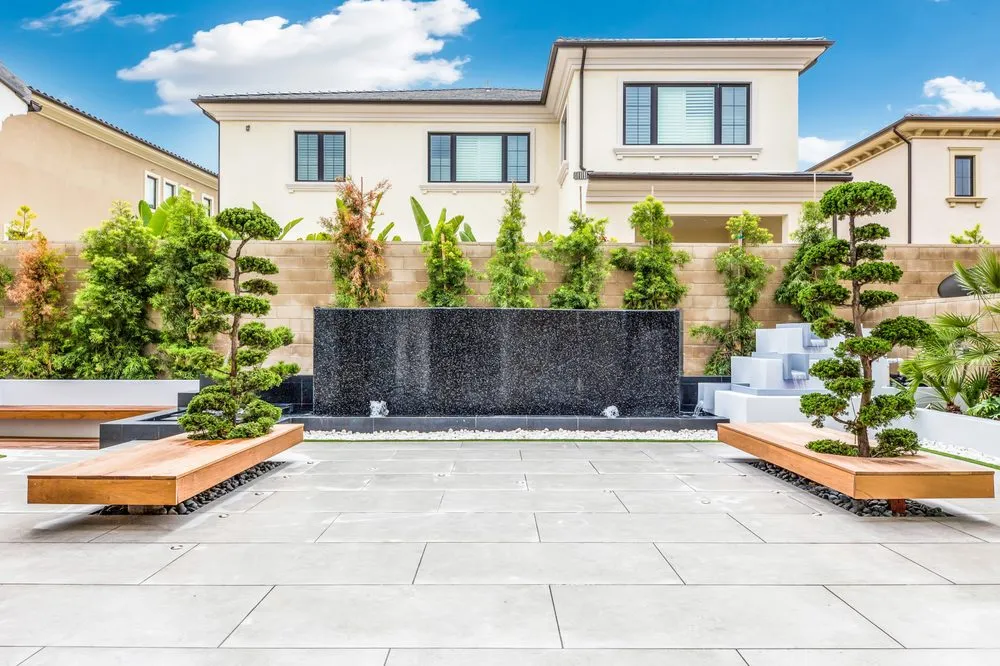 Professional landscaping services for beautiful yards in Irvine, CA by Dspace Design