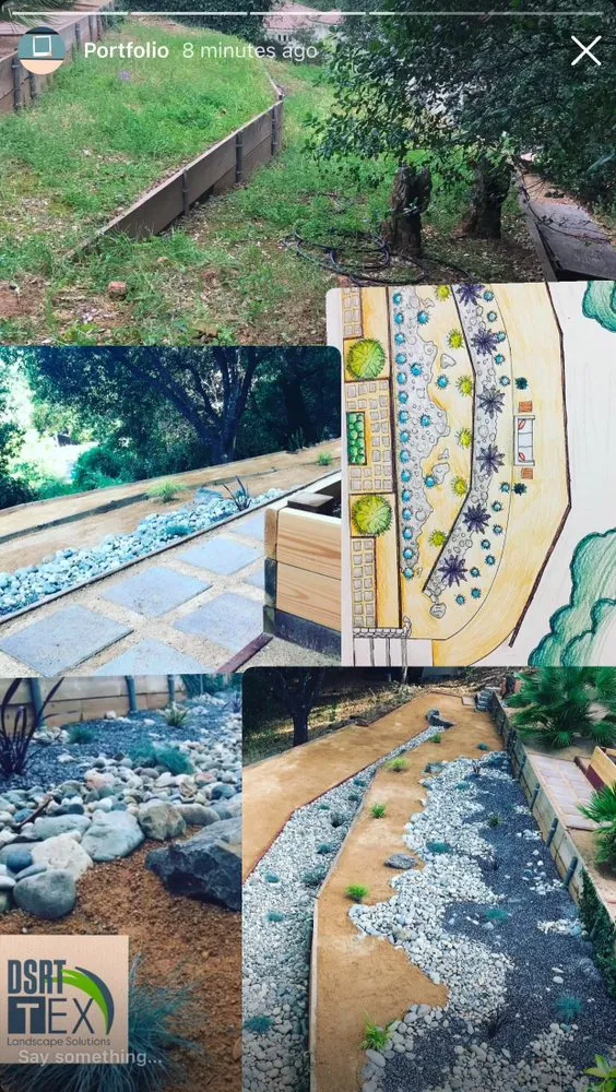 Custom lawn mowing service in El Paso, TX by DsrTex Landscape Solutions