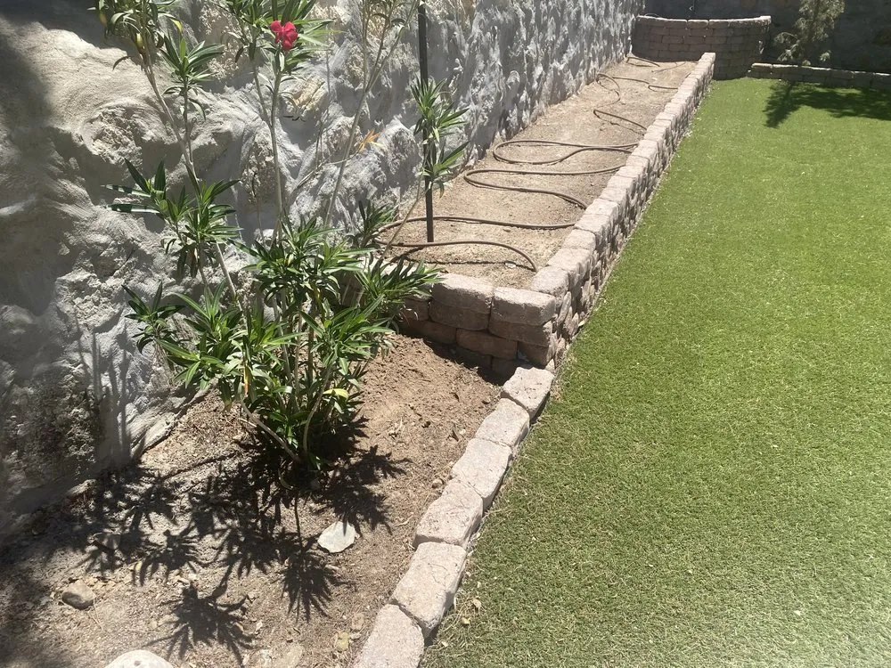 Professional lawn care service for outdoor upgrades in El Paso, TX by DsrTex Landscape Solutions