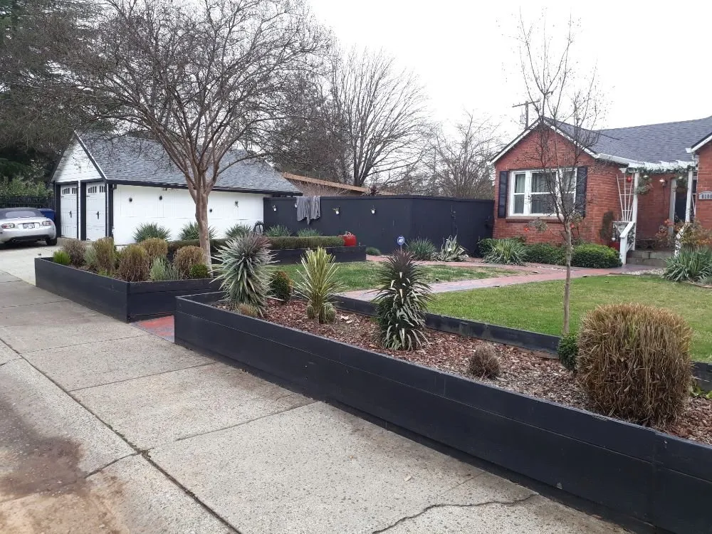 Custom garden landscaping for beautiful yards in Sacramento, CA by DST Landscaping and Maintenance Services