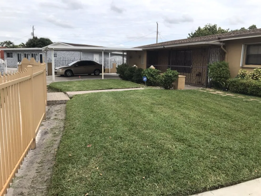 Professional yard maintenance in Carol City, FL by D&T Land Scaping and lawn care