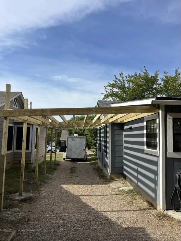 Expert residential landscaping for homes in Whitney, TX by D&T Landscaping and Construction