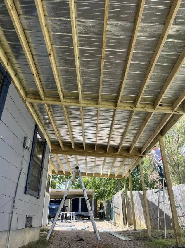 Professional yard cleanup service for beautiful yards in Whitney, TX by D&T Landscaping and Construction