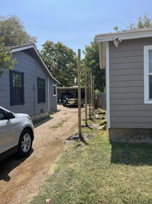 Custom landscape installation in Whitney, TX by D&T Landscaping and Construction