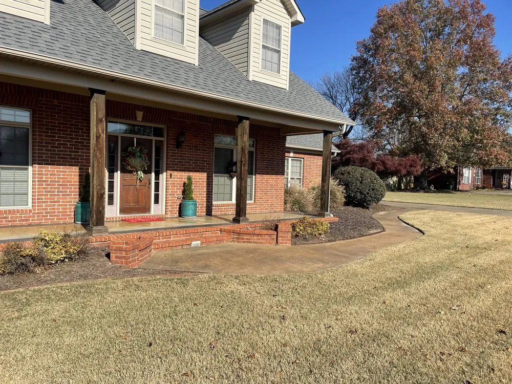 Custom yard cleanup service for residential properties across Conway, AR - D&T Lawn Care