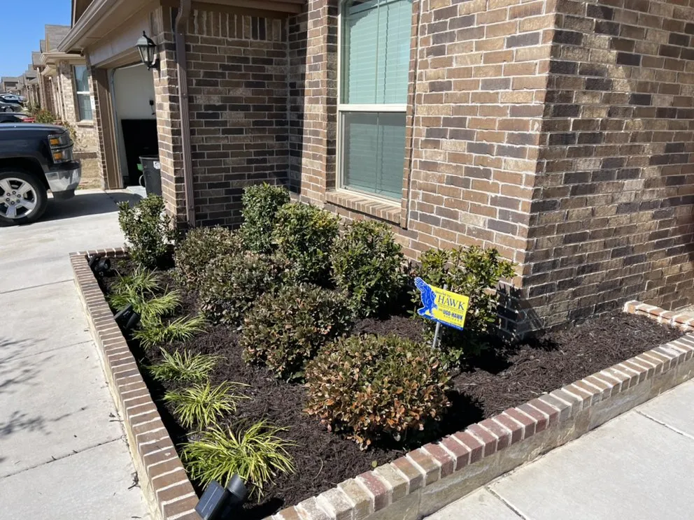 Professional garden landscaping for residential properties in Crowley, TX by D&T Lawn Care