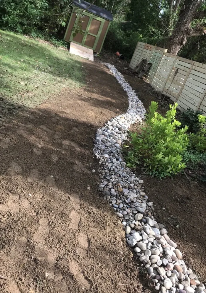 Expert landscape design in Burlington, NC by D&T Lawncare And Drainage