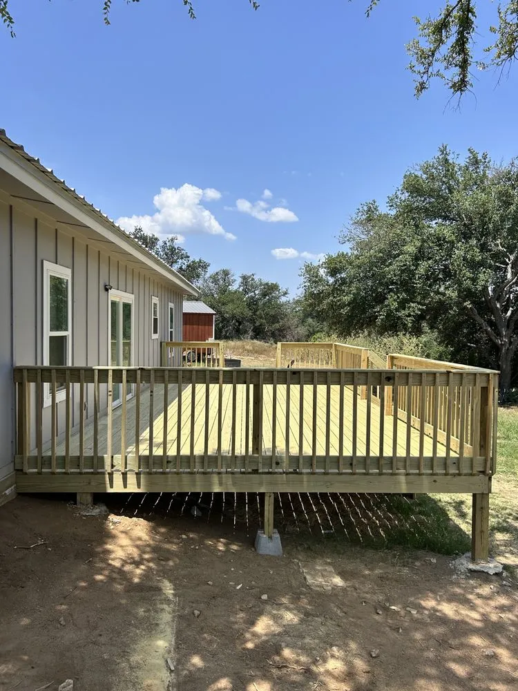 Custom garden landscaping near you in Kingsland, TX by D&T Services