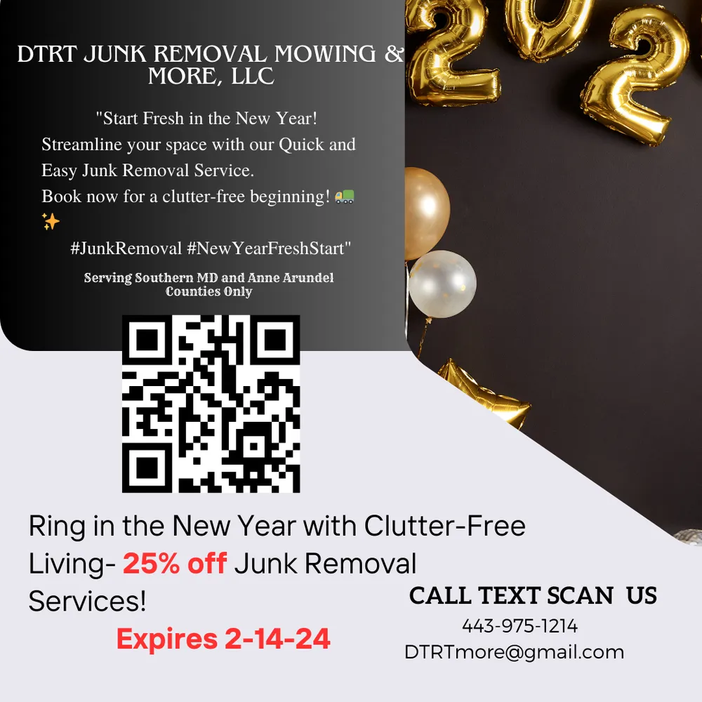 Custom yard cleanup service with custom design across Prince Frederick, MD - DTRT JUNK REMOVAL MOWING & MORE