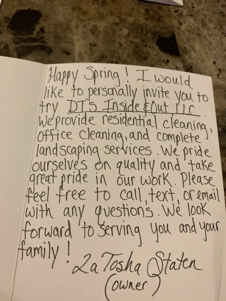 Custom lawn care service experts serving Trenton, OH - DT'S Inside & Out