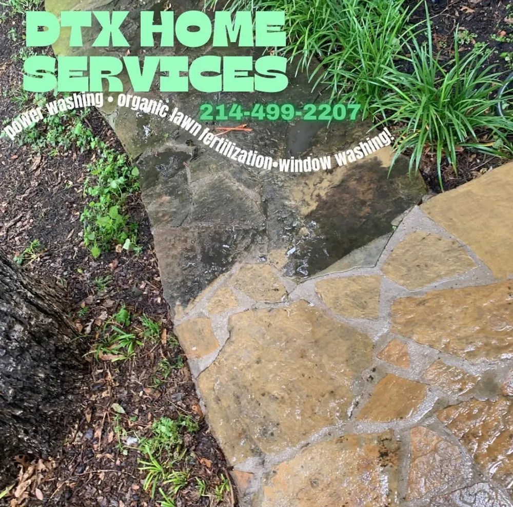 Professional lawn mowing service with custom design across Dallas, TX - DTX Home Services