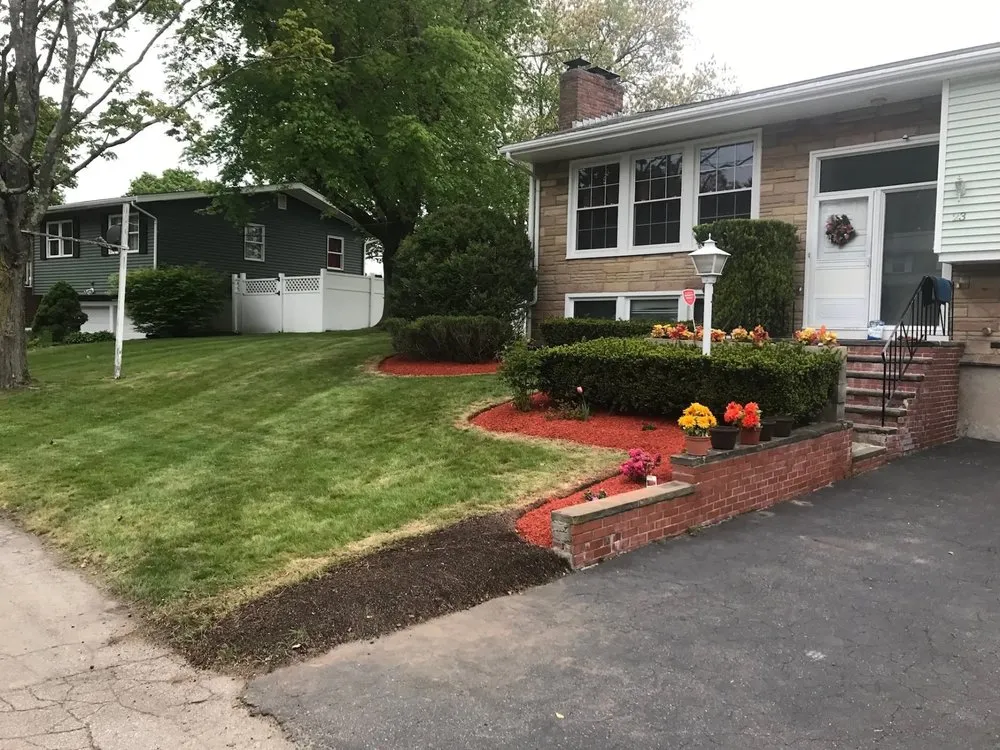 Professional garden landscaping for homes across Randolph, MA - Duarte Landscaping