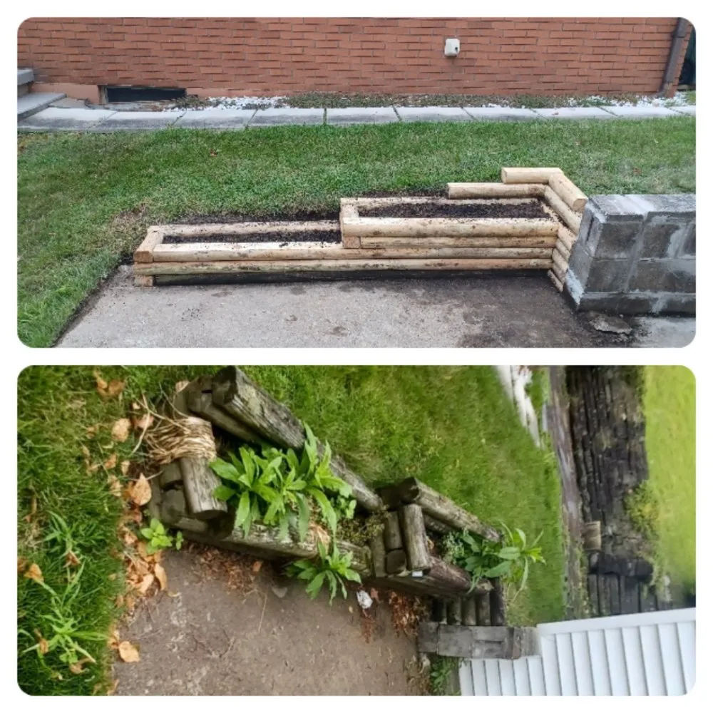 Professional garden landscaping for outdoor upgrades in Brownsville, PA by Dub town Mows