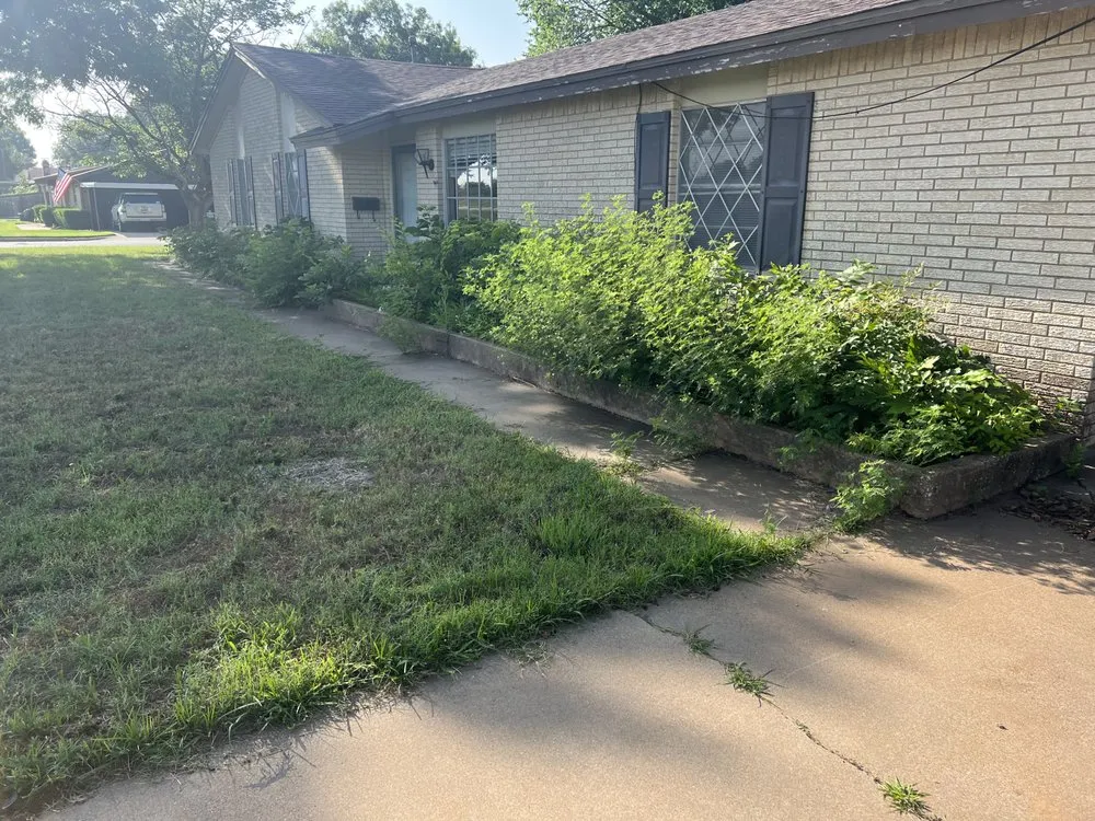 Custom lawn mowing service for year-round maintenance across Wichita Falls, TX - Dubon Landscaping