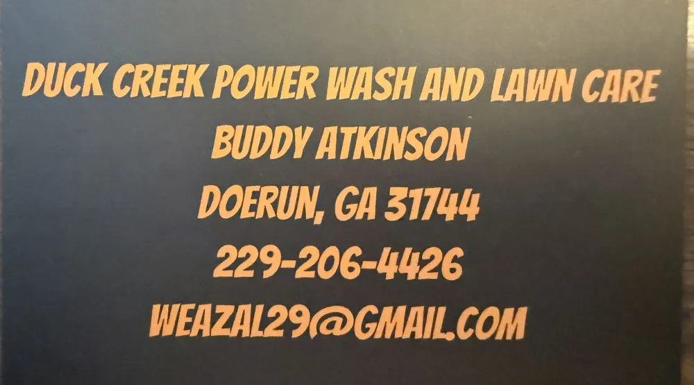 Reliable landscape installation experts serving Doerun, GA - Duck Creek Lawn Maintenance and Pressure Washing