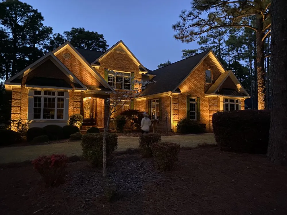 Professional landscape design in Pinehurst, NC - Duck Landscape Lighting