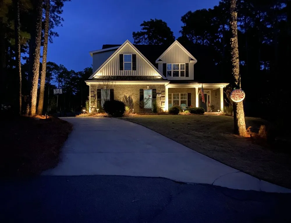 Local landscaping services near you in Pinehurst, NC by Duck Landscape Lighting