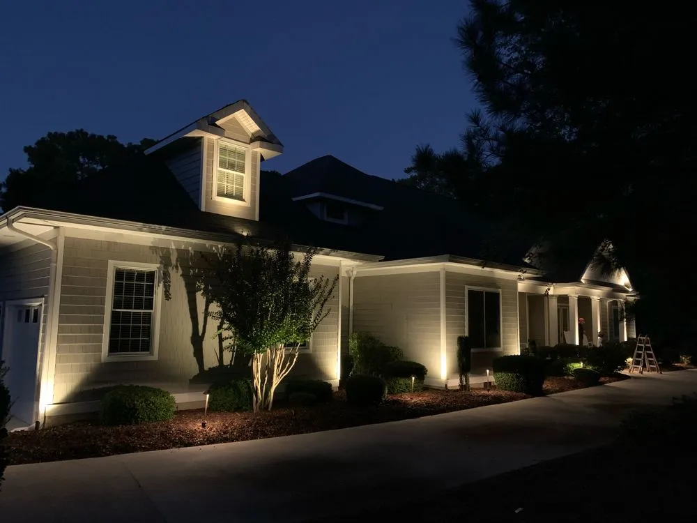 Affordable landscaping services in Pinehurst, NC - Duck Landscape Lighting