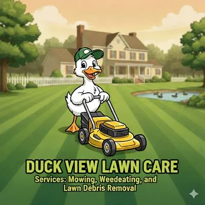 Duck View Lawn Care Logo