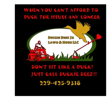 Duckie Deez Jr Lawn & More Logo