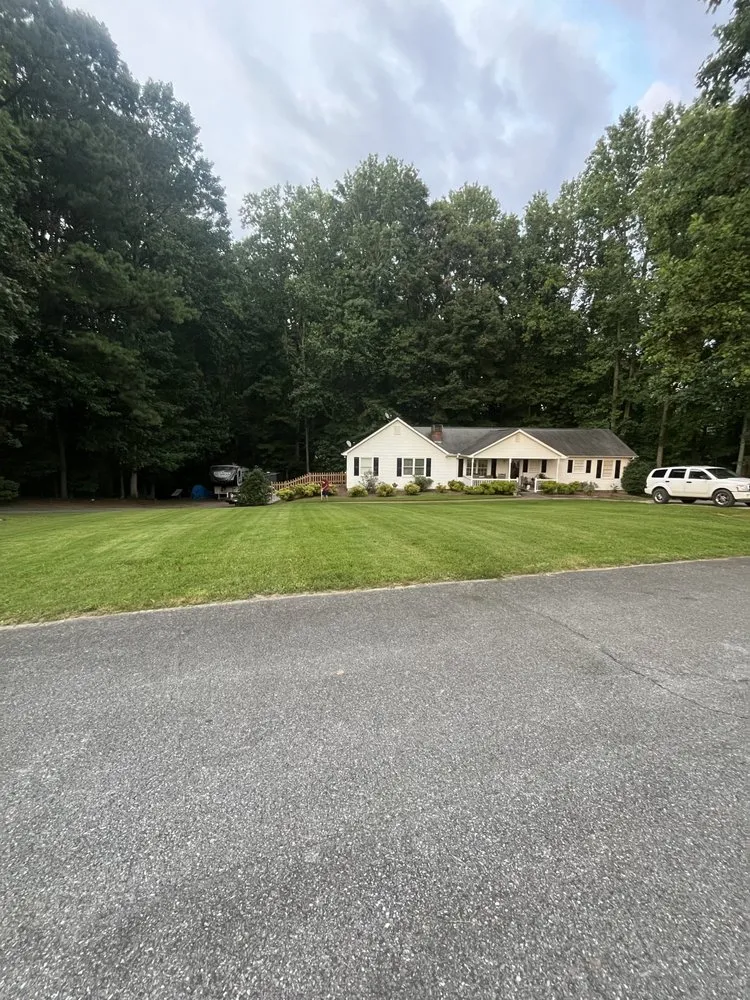 Local yard cleanup service for residential properties in Dallas, GA by Dudley Landscape & Design