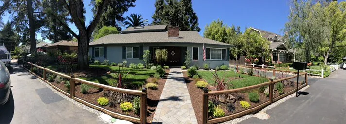 Professional yard maintenance in Redwood City, CA by Duenas Gardening Landscaping