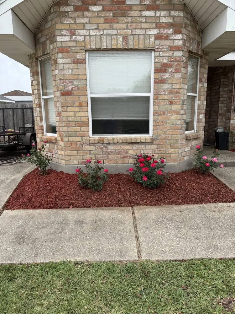 Local yard cleanup service with custom design in Ponchatoula, LA by Dufrene Property Solutions