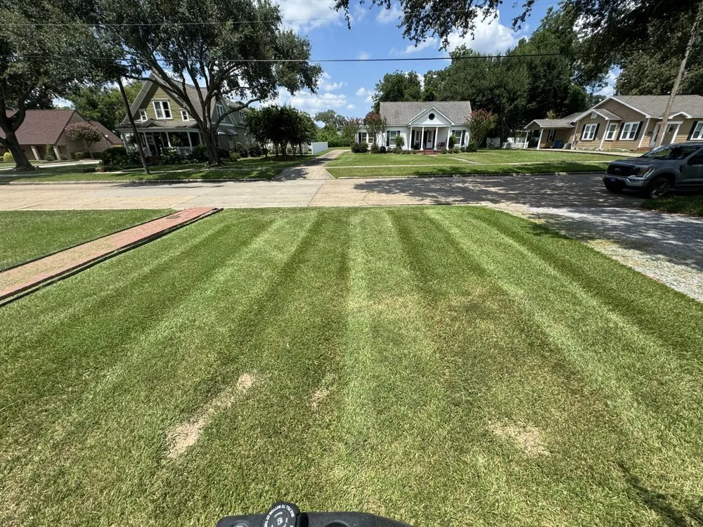 Reliable lawn care service in Jennings, LA by Duhon Lawn Care