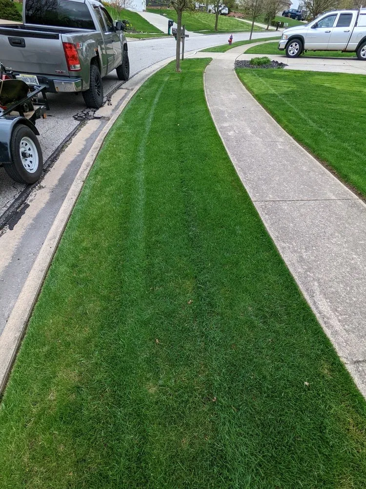 Professional lawn care service in Cuyahoga Falls, OH by Duhon's Fresh Cut Mowing Services