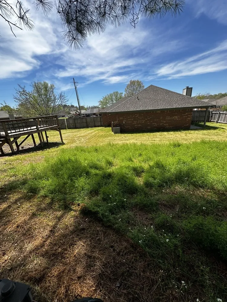 Reliable lawn mowing service for year-round maintenance in Brandon, MS by Dukes Landscaping