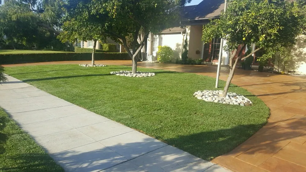 Custom landscape design in Covina, CA by Duke's Landscaping Services