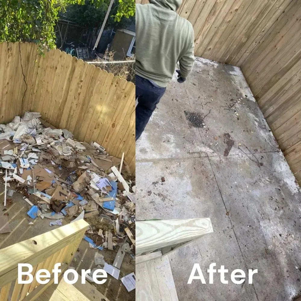 Professional yard cleanup service in Visalia, CA - Dump And Dash