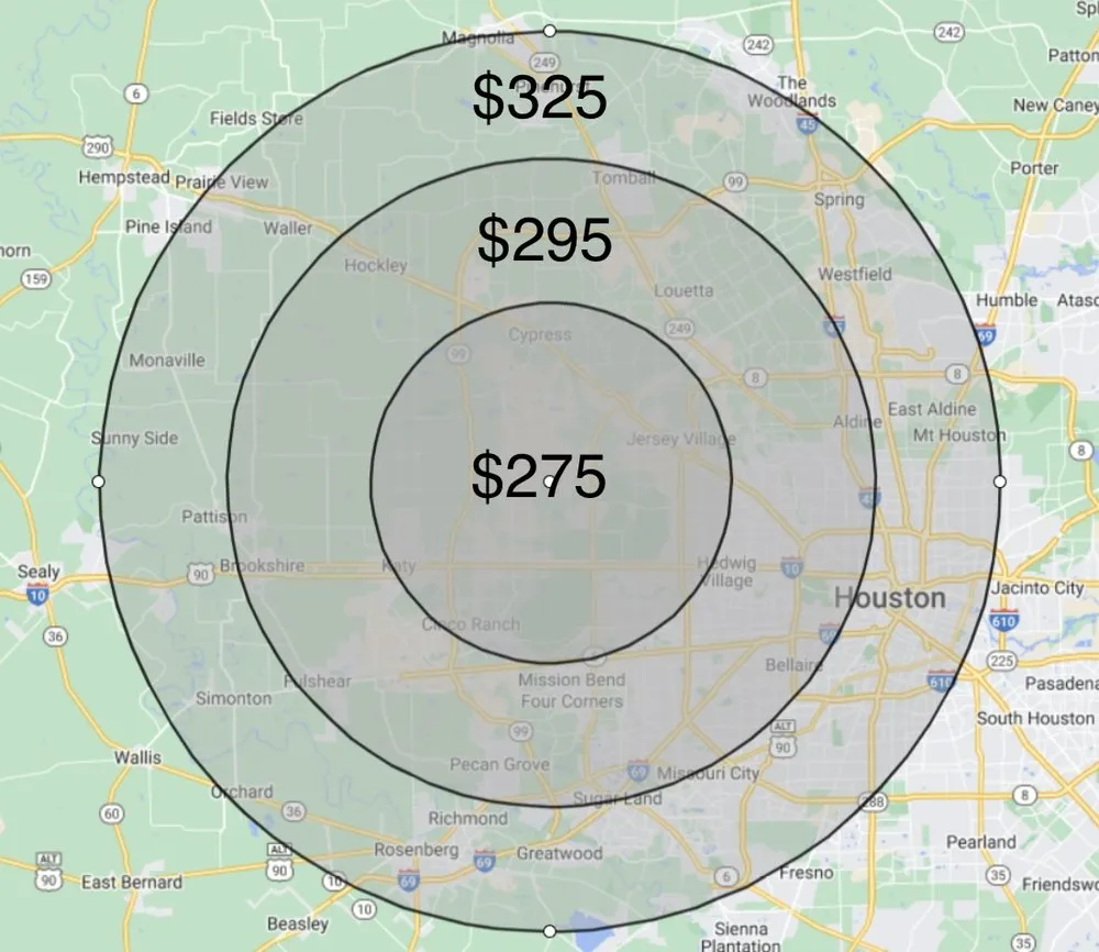 Custom garden landscaping experts serving Katy, TX - Dump-It-All Rentals