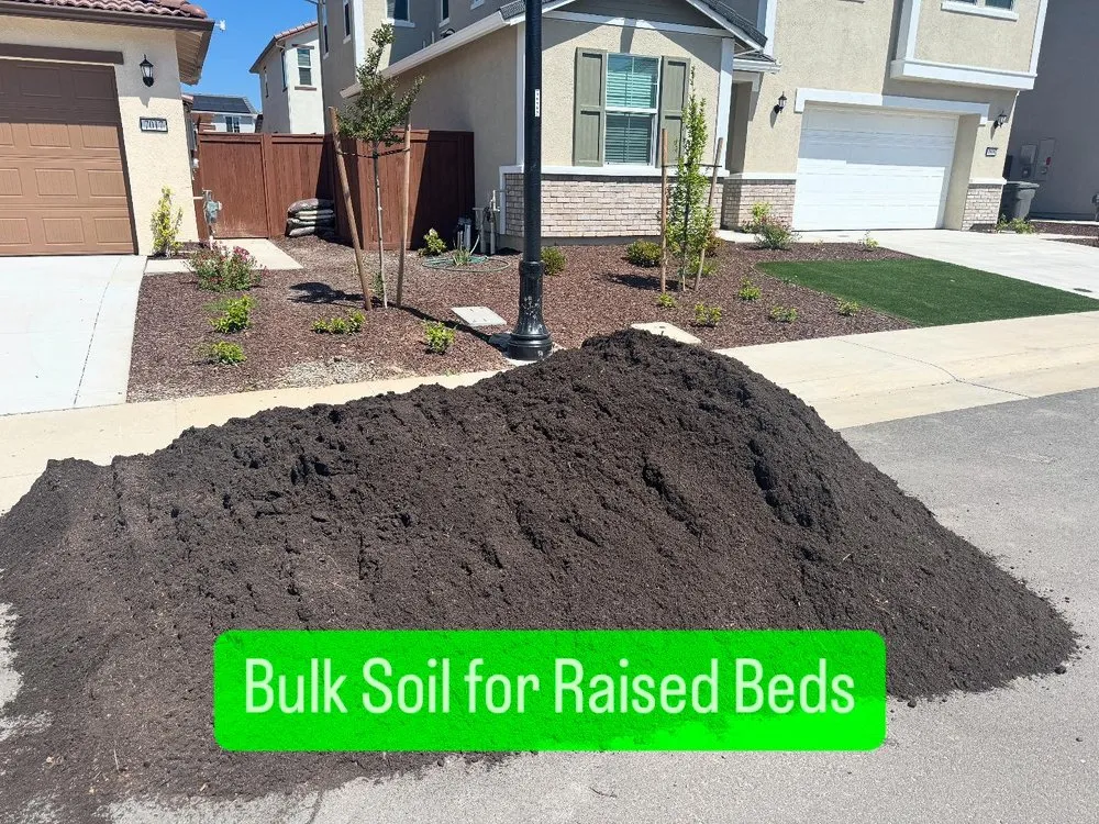 Trusted landscape installation for beautiful yards across Rancho Cordova, CA - Dump Truck 916