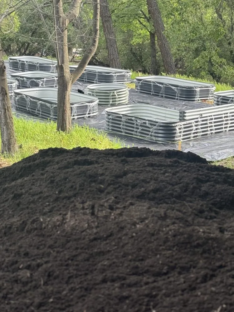 Reliable residential landscaping for year-round maintenance across Rancho Cordova, CA - Dump Truck 916