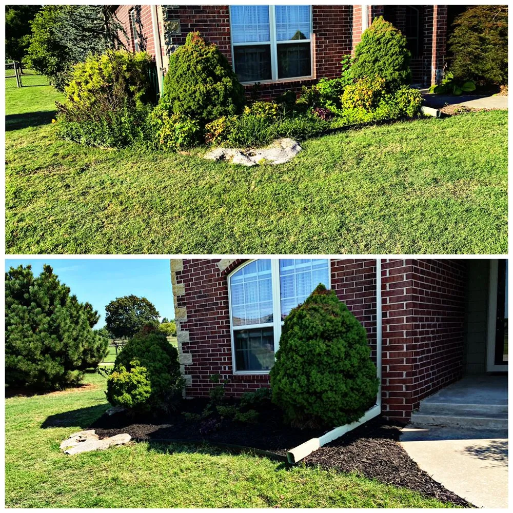 Reliable garden landscaping for beautiful yards in Tulsa, OK by Dun' Dirt Cheap Lawn & Landscape