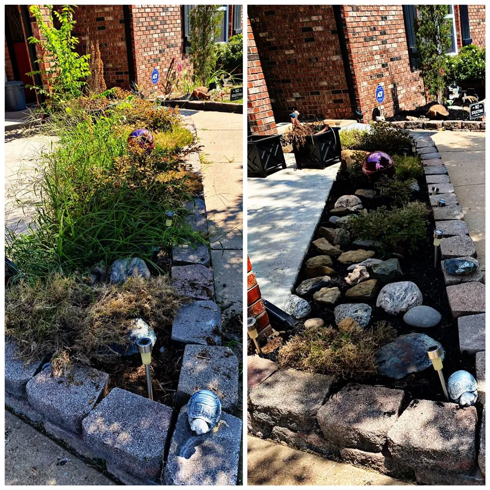 Affordable landscape design in Tulsa, OK - Dun' Dirt Cheap Lawn & Landscape