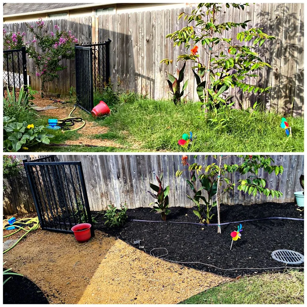 Local outdoor landscaping in Tulsa, OK by Dun' Dirt Cheap Lawn & Landscape