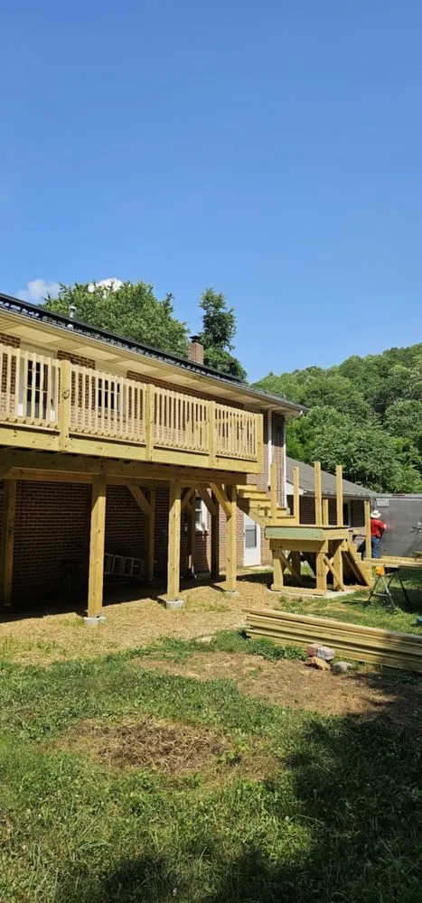 Custom yard cleanup service in Elliston, VA by Duncan Enterprises