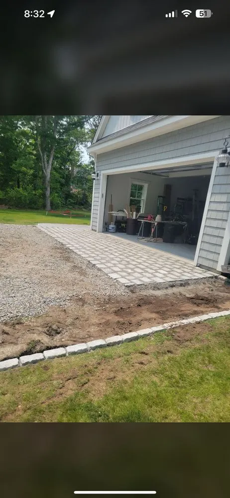 Custom yard cleanup service in South Yarmouth, MA by Duncan's Landscaping and Masonry