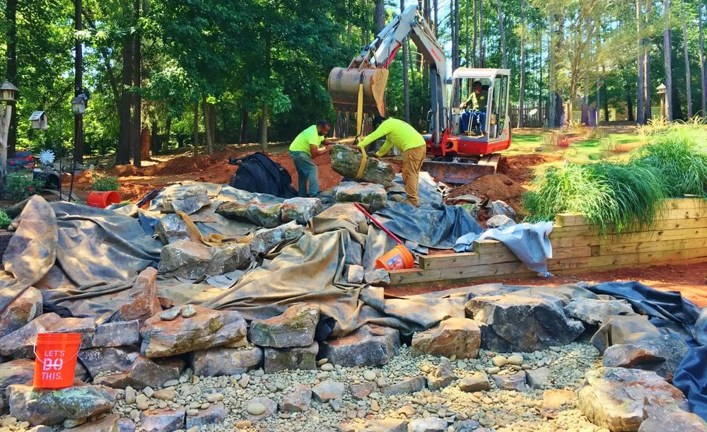 Professional lawn mowing service for beautiful yards in Jonesboro, GA by Duncan's Landscaping