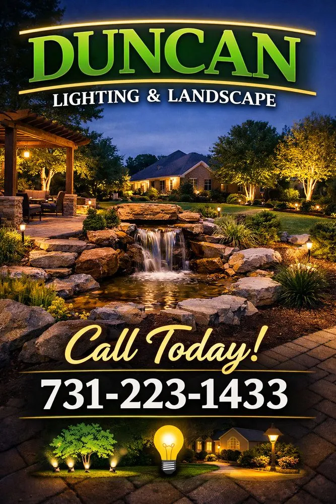 Expert lawn care service for homes across Martin, TN - Duncans Lighting & Landscape