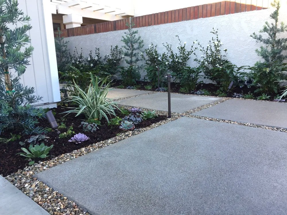 Custom outdoor landscaping with custom design in San Luis Obispo, CA by Dunn Gardens