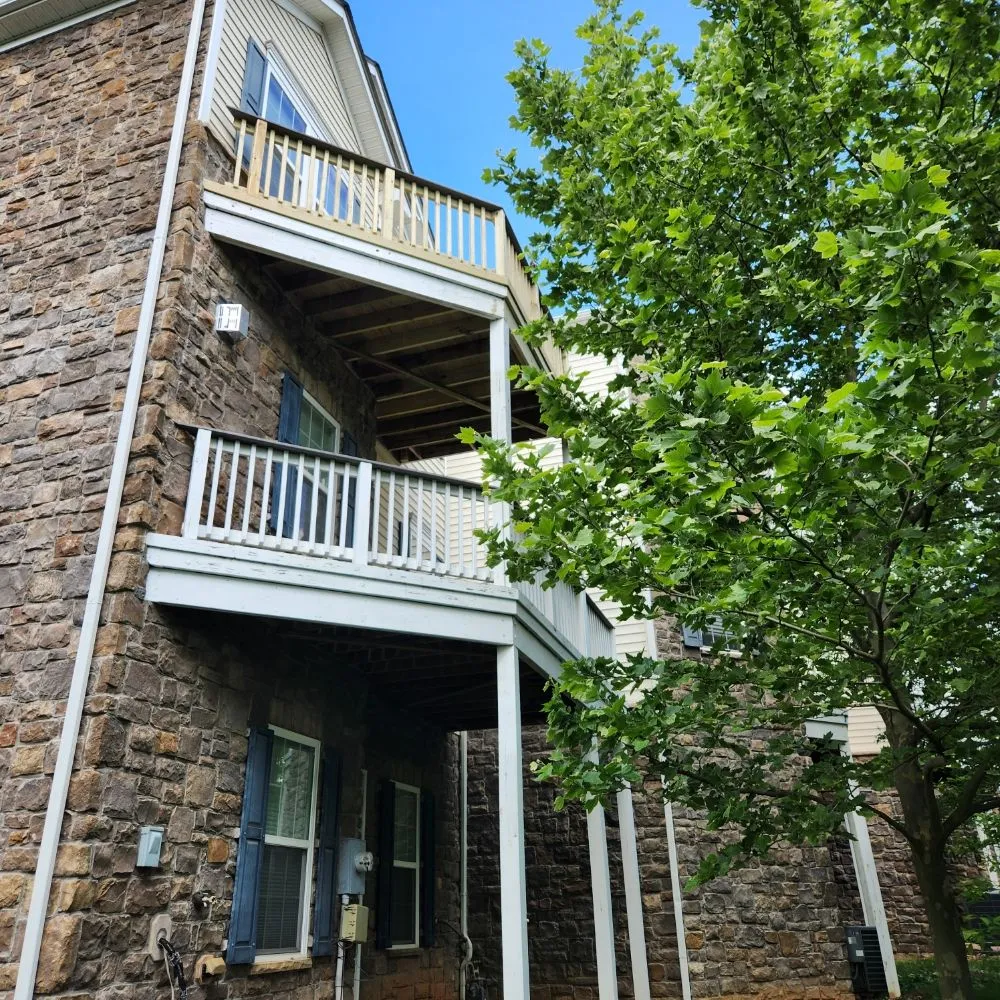 Custom landscape installation in Alexandria, VA by Dunn Right