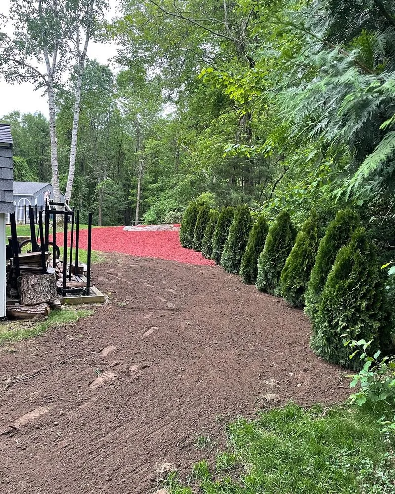 Professional yard maintenance in Westhampton, MA by Dunn’s Excavating