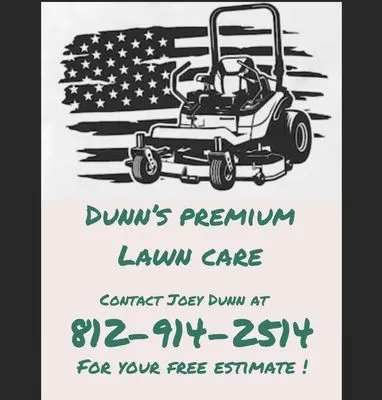 Dunn’s Premium Lawn Care Logo